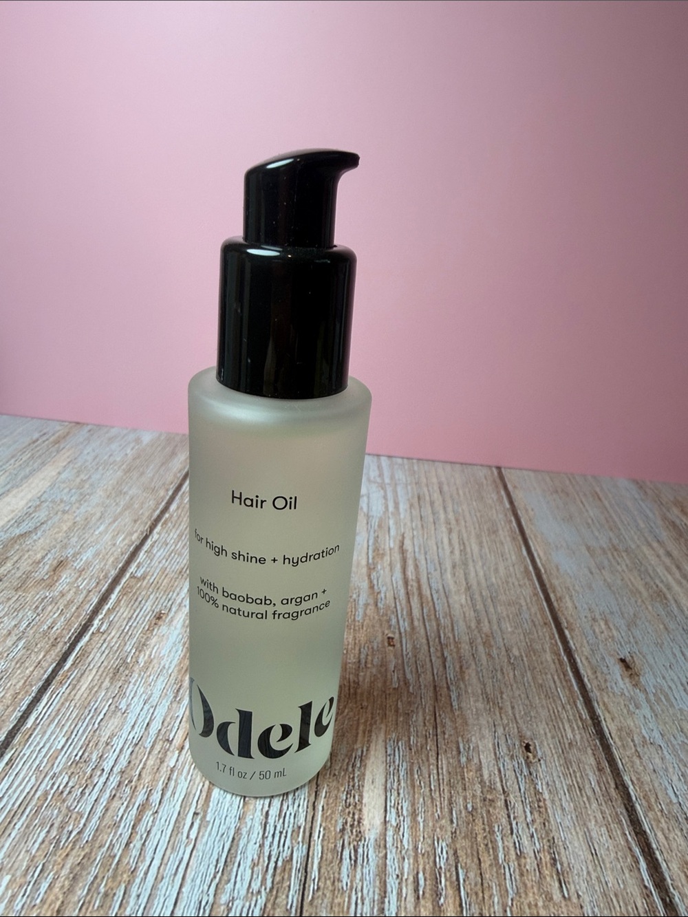 Hair Oil Hydrating Serum — Clear